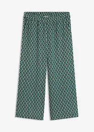Pantaloni culotte fantasia, bonprix