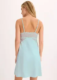 Sottoveste con materiale lucido, bonprix