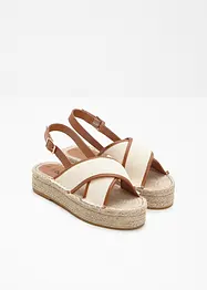 Sandali con plateau, bonprix