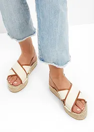 Sandali con plateau, bonprix