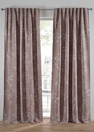 Tenda semioscurante con foglie (pacco da 1), bonprix