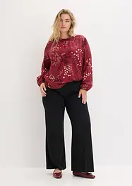Blusa fantasia in viscosa, bonprix