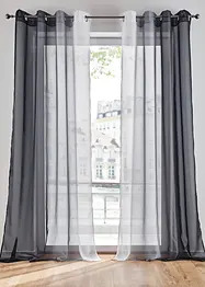 Tenda con poliestere riciclato e colori sfumati (pacco da 2), bonprix