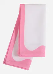 Tovaglioli in cotone biologico con bordo colorato (pacco da 2)., bonprix