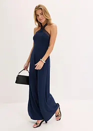 Tuta elegante in jersey con dettagli laser-cut, bonprix