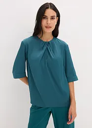 Blusa in satin lucido, bonprix