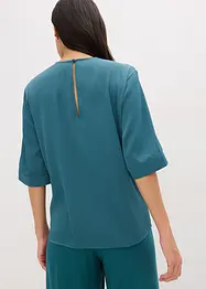Blusa in satin lucido, bonprix