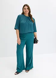 Blusa in satin lucido, bonprix