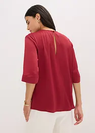Blusa in satin lucido, bonprix
