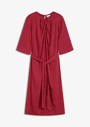 Abito midi in satin lucido, bonprix