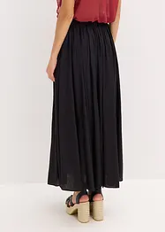 Gonna lunga in crinkle strutturato, bonprix