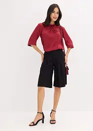 Bermuda larghi con pinces, bonprix