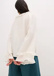 Blusa in stile bohemien in misto viscosa fine, bonprix