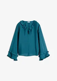 Blusa Boheme in misto viscosa fine, bonprix