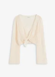 Cardigan copricostume traforato, bonprix