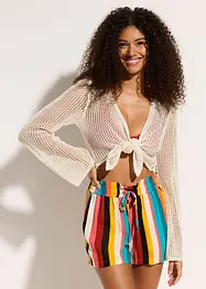 Cardigan copricostume traforato, bonprix