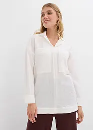 Camicia in misto viscosa fluente, bonprix