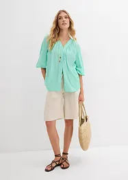 Bermuda in misto viscosa fluente, bonprix