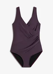 Costume intero incrociato con effetto modellante medio, bonprix