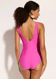 Costume intero incrociato con effetto modellante medio, bonprix