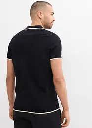 Polo con dettagli a contrasto, bonprix