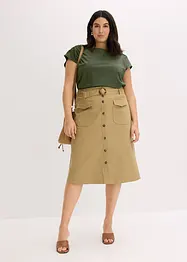 Maglia con dettagli in pizzo, bonprix