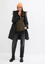 Giubbotto prémaman 3 in 1, antivento e impermeabile con inserto babywearing, bonprix