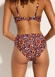 Slip per bikini sgambati a vita alta, bonprix