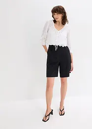 Bermuda con pinces, bonprix