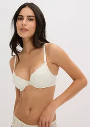 Reggiseno push-up con pizzo fine (pacco da 3), bonprix