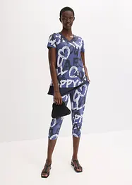 Maglia lunga a maniche corte, bonprix