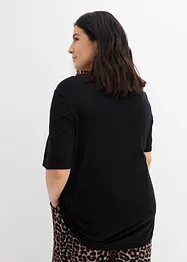 Maglia lunga in viscosa morbida, bonprix