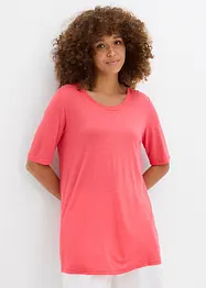 Maglia lunga in viscosa morbida, bonprix