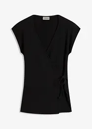 Maglia con effetto incrociato, bonprix