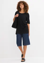 Maglia lunga in viscosa morbida, bonprix