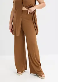 Pantaloni in maglia filato fine, bonprix