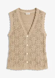 Gilet traforato, bonprix