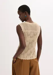 Gilet traforato, bonprix