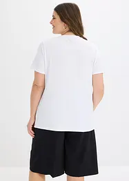 T-shirt con stampa leopardata, bonprix