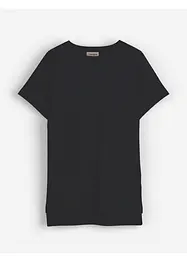 T-shirt asimmetrica in jersey di cotone pesante, bonprix