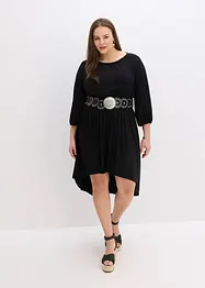 Abito di jersey con arricciature, bonprix