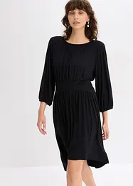 Abito di jersey con arricciature, bonprix