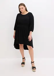 Abito di jersey con arricciature, bonprix