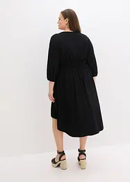 Abito di jersey con arricciature, bonprix
