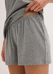 Pigiama estivo con pizzo raffinato, bonprix