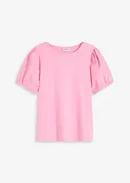 Maglia in jersey con maniche in popeline di cotone, bonprix