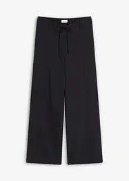 Pantaloni a palazzo effetto lucido, bonprix