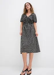 Abito midi in morbida viscosa, bonprix