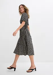 Abito midi in morbida viscosa, bonprix