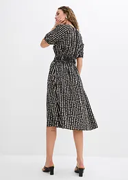 Abito midi in morbida viscosa, bonprix